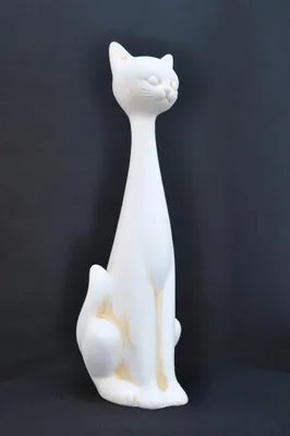 Produktbild von Design Decorative Cat Figure Sculpture Acrylic Decoration Statue White Figures