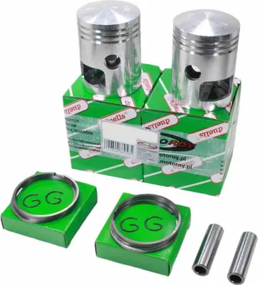 Obrázok produktu pre Piest JAWA 350 634 58,75 mm 3 brúsenia DUELLS, komplet
