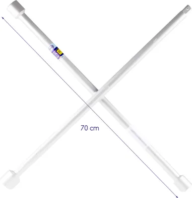 Produktbild von alca® LKW Radkreuzschlüssell 3/4" Universal 24 x 27 x 32 bis zu 900 Nm Kreuzschlüssel Radkreuz Kreuzschlüssel Werkzeug Reifenwechsel