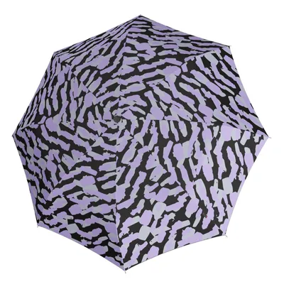 Produktbild von Knirps Taschenregenschirm Regenschirm T.200 Medium Duomatic Hunting Lavender mehrfarbig