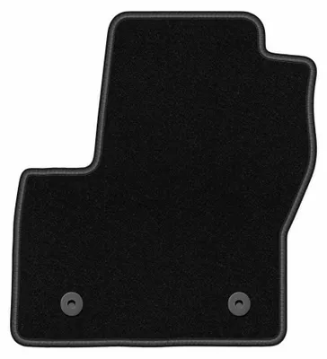 Produktbild von Fahrermatte Velours für Ford Tourneo Connect 2013-2017 (Kombivan) – 1-tlg, Schwarz, passgenau – Wielganizator BASIC