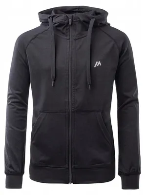 Obrázek produktu pro Mikina "Akos" s celopáskovým zipem a stahovací šňůrkou pro děti, model IG4401 (velikost 146), barva černá