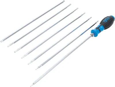 Zdjęcie produktu dla BGS technic Screwdriver Set with interchangeable Blades, 687 g