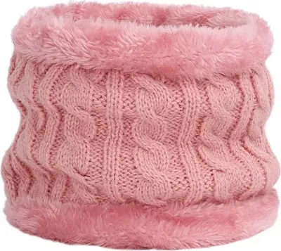 Produktbild von FI-21497 Kinder-Halstuch in Rosa – Warm & Stylisch KP21497