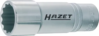Produktbild von Hazet Steckschlüssel-Einsatz (Doppel-6kt.) 900TZ-17 - Vierkant hohl 12,5 mm (1/2 Zoll) | 900TZ-17