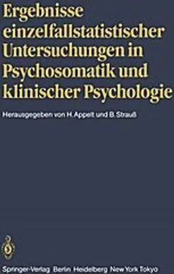 Immagine prodotto di Ergebnisse einzelfallstatistischer Untersuchungen in Psychosomatik und klinischer Psychologie
