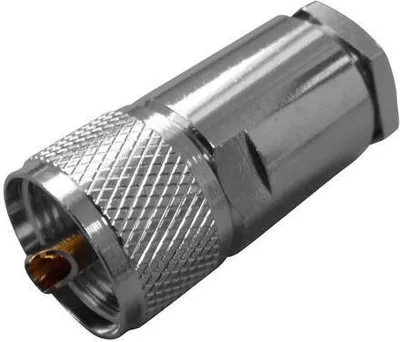 Immagine prodotto di Connettore UHF con morsetto per cavi RG213/LMR400