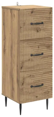 Obrázok produktu pre vidaXL Komoda Artisan – dub 33 x 34,5 x 89,5 cm
