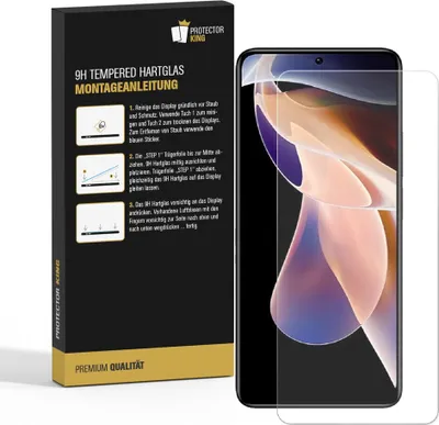 Produktbild von 2x 9H Hartglas für Xiaomi Redmi Note 11 Pro Plus Displayschutz Panzerfolie Schutzfolie Panzerglas Schutzglas Displayglas Tempered Glasfolie Sicherheitsglas Echtglas