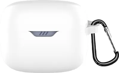 Obrázok produktu pre INF Ochranné puzdro pre JBL Tune Buds s karabínou biely