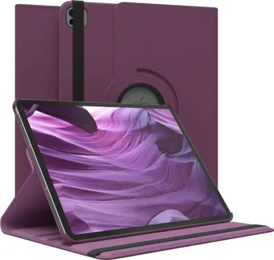 Produktbild von EAZY CASE - Tablet Hülle für Apple iPad Air 13 (2025) Schutzhülle, Tablet Case 360° drehbar in Violett