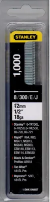 Produktbild von Stanley 1-SWK-BN050T, Klemmen-, Bolzen- & Nagel-Sortiment, 1000 Stück(e), 1,2 cm, TR150L TR250 TRE650 TRE550, Box
