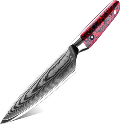 Immagine prodotto di Coltello da cucina damascato MA-35089 - Utility KP35089