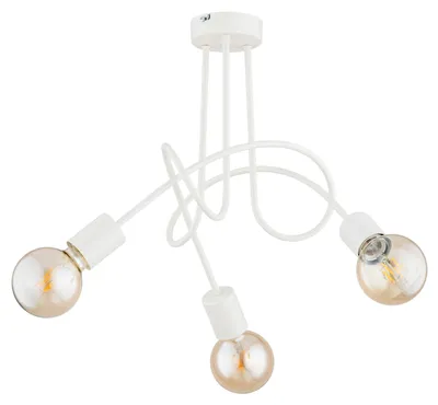Obrázok produktu pre Závesná lampa TANGO krémová 3xE27x15W kov rozmery: 41x48x48 cm IP20 Alfa