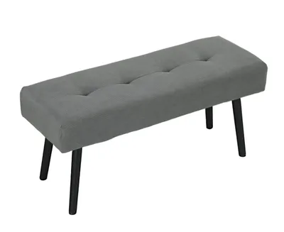 Produktbild von Sitzbank Polsterbank, Bettbank mit Metallbeine,Schuhbank 100 x 36 x 45 cm