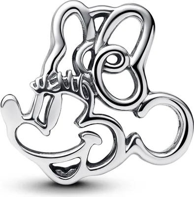 Produktbild von Pandora Disney Minnie Maus Offen gearbeitetes Charm 793908C00 Charm Anhänger