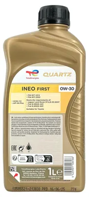 Produktbild von Total Quartz INEO First 0W-30 1 Liter (213830)
