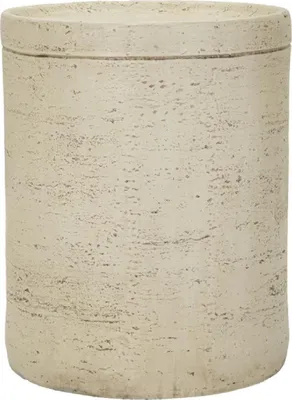 Obrázok produktu pre Antický odkladací stolík biely 35 x 35 x 43 cm