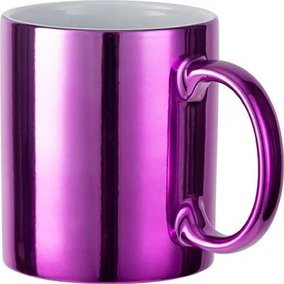 Produktbild von Tasse für Sublimation - Purple - Chromeffekt - 11oz / 320m