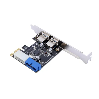 Obrázek produktu pro Adaptér rozšiřující karty PCIE na USB3.0 s předním 19pinovým rozhraním