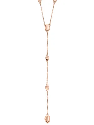Produktbild von Skagen SKJ1845791 Damen Collier ANJA PEBBLES Edelstahl Rose 53 cm