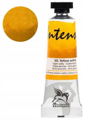 Produktbild von Renesans Intense Water Aquarellfarbe 15ml Gelbocker