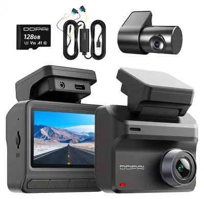 Produktbild von Dashcam – Autokamera – Überwachungskamera – Videoaufnehmer – Kamera mit Nachtsichtfunktion – 24/7-Parküberwachung