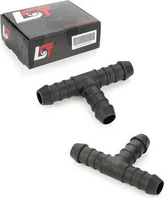 Produktbild von 2x Schlauchverbinder Polyamid T-Stück Benzin ölbeständig 12 mm für HONDA SUZUKI