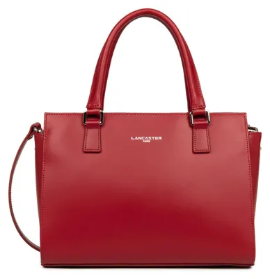 Productafbeelding van Lancaster Handtas met rits, model M, kleur: carminrood