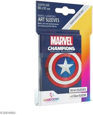 Immagine prodotto di GGS10096ML - Campioni Marvel Art Hüllen - Capitan America (50+1 Hüllen)