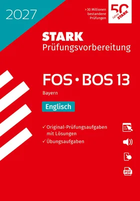 Produktbild von STARK Englisch 13. Klasse - Abitur FOS/BOS 2027 Bayern - Prüfungsvorbereitung