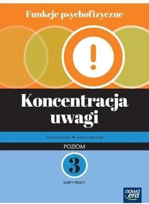 Zdjęcie produktu dla Funkcje psychologiczne Koncentracja uwagi KP3 Czechowska Majkowska