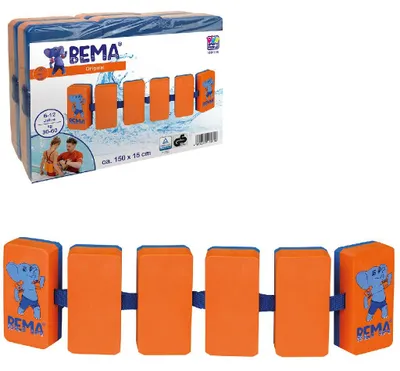 Productafbeelding van BEMA zwemhulpmiddel met zes drijfbodems; artikelnummer 18010