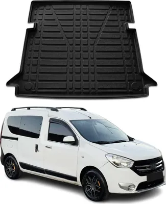 Produktbild von Kofferraumwanne Laderaumwanne für Dacia Dokker 2012-2021 Gummi TPE Schwarz