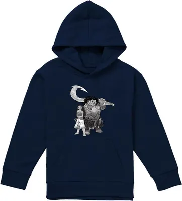 Immagine prodotto di Moana - Felpa con cappuccio per bambini TV22963 (152-158) (Navy)