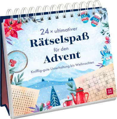 Produktbild von 24 x ultimativer Rätselspaß für den Advent