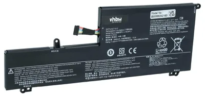 Produktbild von vhbw Akku kompatibel mit Lenovo Yoga 720-15, 720-15IKB (80X70041GE), 720-15IKB (80X7), 720, 720-15Ikb Notebook (6150 mAh, 11,56 V, Li-Polymer)