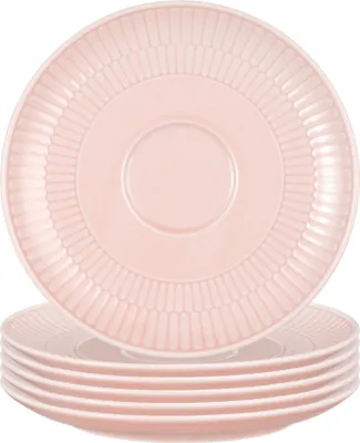 Produktbild von Seltmann Weiden Amina rosč Kombi-Untertasse 16 cm 6er Set