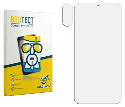 Produktbild von BROTECT Schutzglas für OnePlus Ace 6T (Display+Kamera) Schutzfolie Panzer Folie Glas Display Schutz klar
