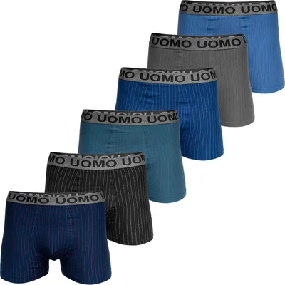Produktbild von PESAIL Jungen Boxershorts, Gr. 110-116, 10 Unterhosen, Gr.110 bis 176, aus Baumwolle, Bequeme Retroshorts für Kinder, Unterwäsche ohne kratzenden Etiketten, Farbmix 3