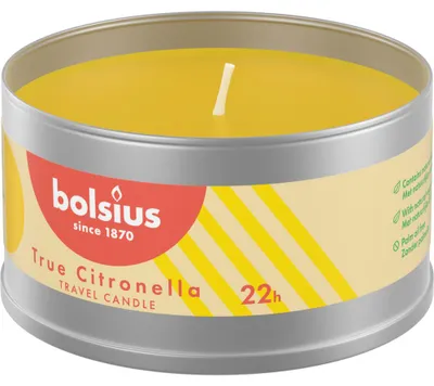 Productafbeelding van Bolsius Citronellakaars Tin True