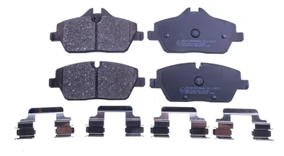 Produktbild von DENCKERMANN Bremsbeläge Satz Vorne Bremsklötze für BMW i3 (I01) B111915
