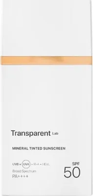 Produktbild von Transparent Lab Mineral Tinted Sunscreen Medium SPF50 PA++++ 100 ml - mineralische getönte Creme