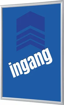Produktbild von Showdown Klapprahmen - DIN A4 - Komplett-Set - Ingang Niederländisch - Blau/Silber