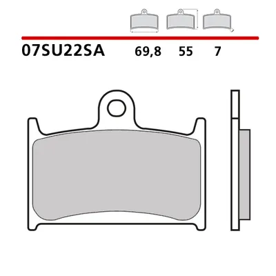 Obrázok produktu pre Brembo Bremsbelag Brembo Sa 07Su22Sa Sinter
