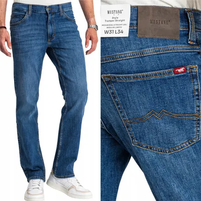 Immagine prodotto di MUSTANG | Tramper Straight | Jeans da uomo, taglio classico dritto, W36 L32
