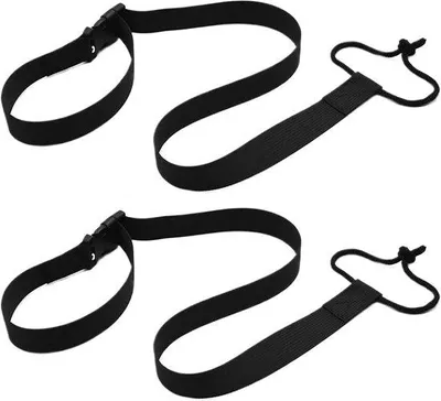 Image de Sangles de snowboard, lot de 2, sangles réglables pour hommes et femmes, sangles d'épaule pour le snowboard, équipement de ski et de plein air, accessoires de transport