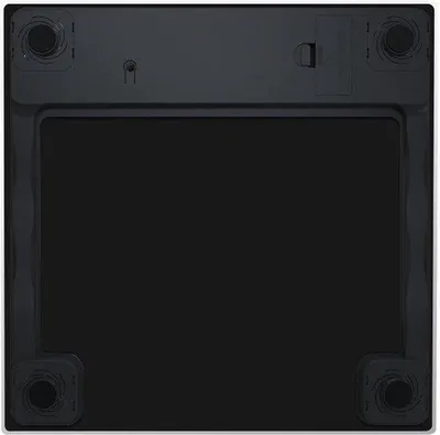 Imagen del producto de Báscula digital negra con análisis corporal