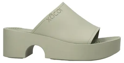 Produktbild von Damen-Plateau-Slipper Xocoi Salbei 36
