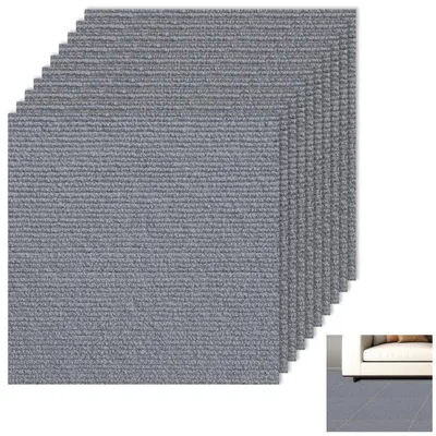 Zdjęcie produktu dla Zestaw 10 samoprzylepnych płytek podłogowych o wymiarach 40 x 40 cm